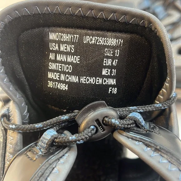 Ozark Trail Blue, Gray & Black Waterproof Hiking Trekking Sandals Size 13 - Picture 8 of 8